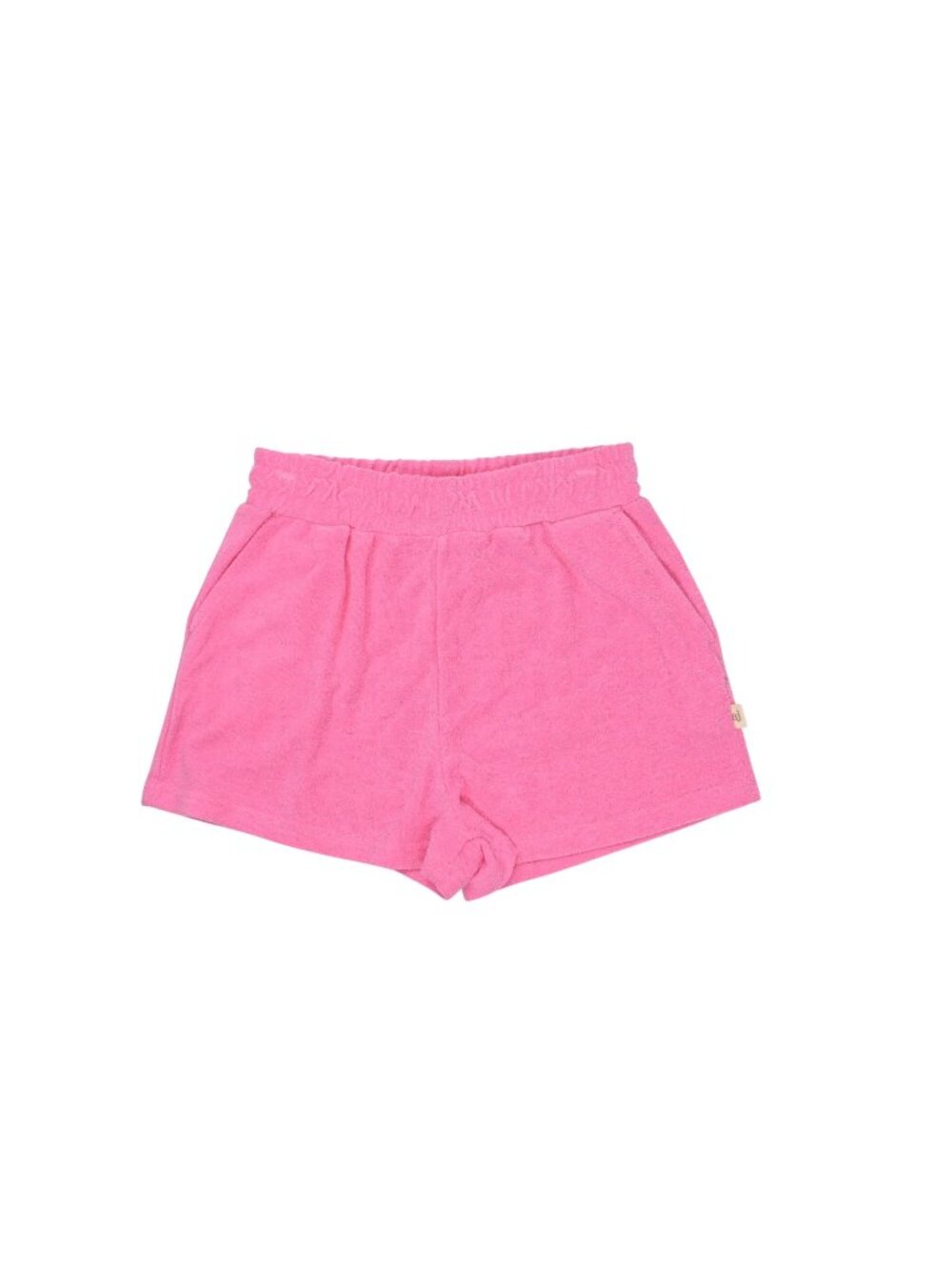 Araminta James Terry Shorts in Pop Pink